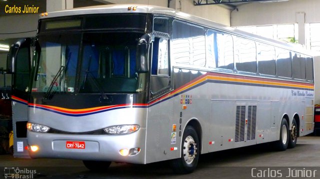 Três Estrelas Turismo 8040 na cidade de Goiânia, Goiás, Brasil, por Carlos Júnior. Número da foto: #1865319.