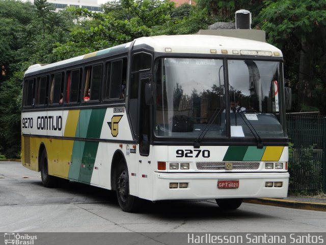 Empresa Gontijo de Transportes 9270 na cidade de São Paulo, São Paulo, Brasil, por Harllesson Santana Santos. ID da foto: 1864776.