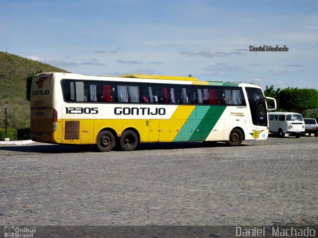 Empresa Gontijo de Transportes 12305 na cidade de Jequié, Bahia, Brasil, por Daniel  Machado. Número da foto: #1865724.
