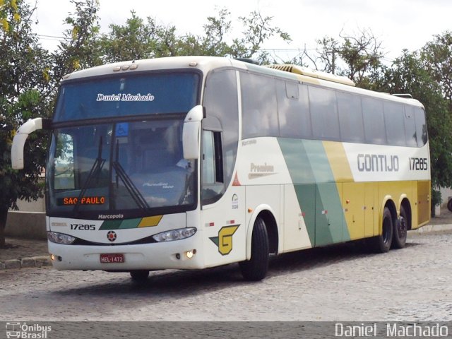 Empresa Gontijo de Transportes 17285 na cidade de Vitória da Conquista, Bahia, Brasil, por Daniel  Machado. Número da foto: #1866056.