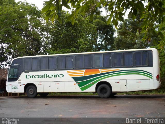 Expresso Brasileiro 3835 na cidade de Itamaraju, Bahia, Brasil, por Daniel  Ferreira. Número da foto: #1867332.