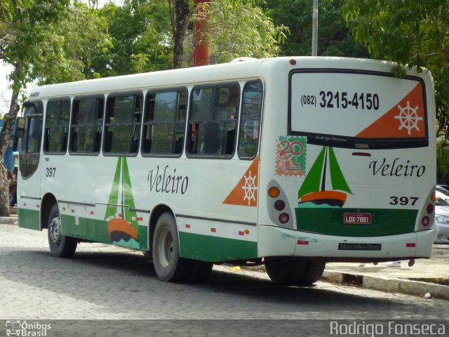 Auto Viação Veleiro 397 na cidade de Maceió, Alagoas, Brasil, por Rodrigo Fonseca. Número da foto: #1868301.