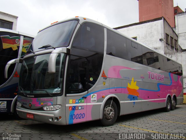 Turisa Turismo 10020 na cidade de São Paulo, São Paulo, Brasil, por EDUARDO - SOROCABUS. Número da foto: #1867276.