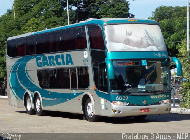 Viação Garcia 6029 na cidade de Maringá, Paraná, Brasil, por Cristiano Soares da Silva. ID da foto: 1868255.