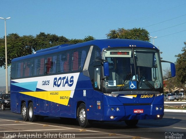 RodeRotas - Rotas de Viação do Triângulo 12605 na cidade de Brasília, Distrito Federal, Brasil, por José Augusto da Silva Gama. Número da foto: #1868385.