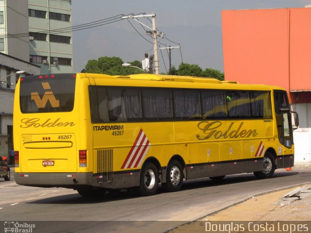 Viação Itapemirim 45267 na cidade de Rio de Janeiro, Rio de Janeiro, Brasil, por Douglas Costa Lopes. Número da foto: #1866762.