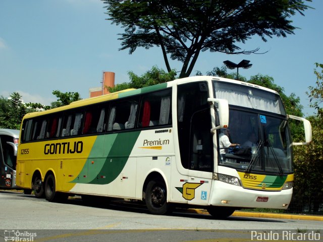 Empresa Gontijo de Transportes 12155 na cidade de São Paulo, São Paulo, Brasil, por Paulo Ricardo. ID da foto: 1869891.