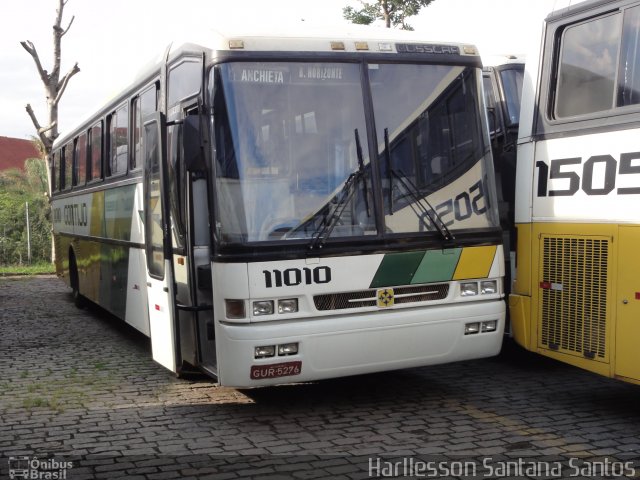 Empresa Gontijo de Transportes 11010 na cidade de Belo Horizonte, Minas Gerais, Brasil, por Harllesson Santana Santos. ID da foto: 1869833.