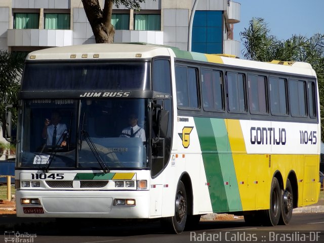 Empresa Gontijo de Transportes 11045 na cidade de Brasília, Distrito Federal, Brasil, por Rafael Caldas. ID da foto: 1870110.