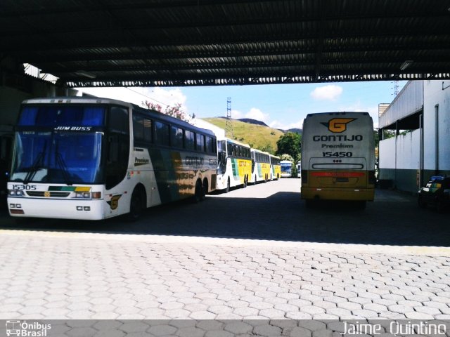 Empresa Gontijo de Transportes 15305 na cidade de Governador Valadares, Minas Gerais, Brasil, por Jaime  Quintino. ID da foto: 1868698.