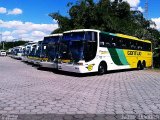 Empresa Gontijo de Transportes 11220 na cidade de Governador Valadares, Minas Gerais, Brasil, por Jaime  Quintino. Número da foto: #1868700.
