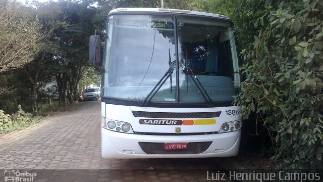 Saritur - Santa Rita Transporte Urbano e Rodoviário 13880 na cidade de Piedade dos Gerais, Minas Gerais, Brasil, por Luiz Henrique Campos. Número da foto: #1833662.