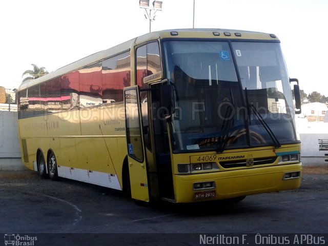 Viação Itapemirim 44069 na cidade de Guarulhos, São Paulo, Brasil, por Nerilton F.  ônibus. Número da foto: #1834111.