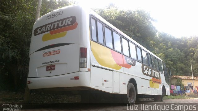 Saritur - Santa Rita Transporte Urbano e Rodoviário 13880 na cidade de Piedade dos Gerais, Minas Gerais, Brasil, por Luiz Henrique Campos. Número da foto: #1833661.