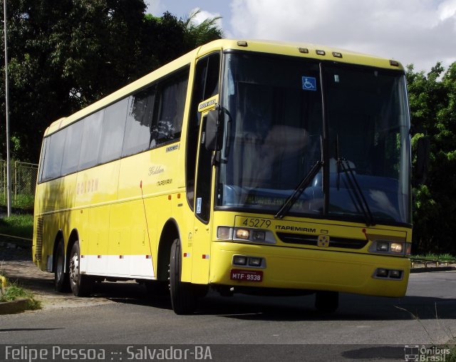 Viação Itapemirim 45279 na cidade de Salvador, Bahia, Brasil, por Felipe Pessoa de Albuquerque. Número da foto: #1834270.