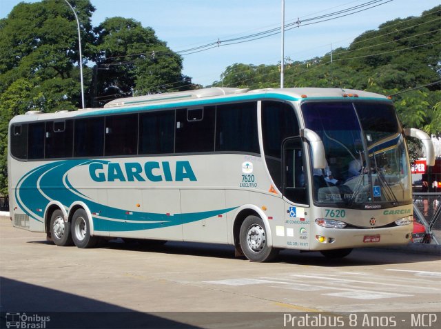 Viação Garcia 7620 na cidade de Maringá, Paraná, Brasil, por Cristiano Soares da Silva. Número da foto: #1835392.