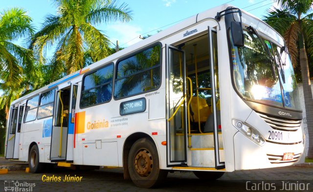HP Transportes Coletivos 20901 na cidade de Goiânia, Goiás, Brasil, por Carlos Júnior. Número da foto: #1870896.
