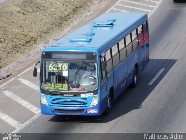 Sagrada Família Ônibus 08247 na cidade de Belo Horizonte, Minas Gerais, Brasil, por Matheus Adler. Número da foto: #1872927.
