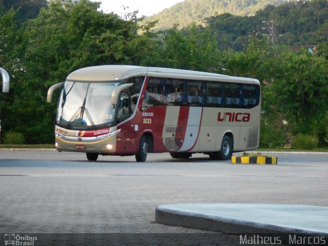 Transportes Única Petrópolis RJ 163.033 na cidade de Petrópolis, Rio de Janeiro, Brasil, por Matheus  Marcos. ID da foto: 1872422.