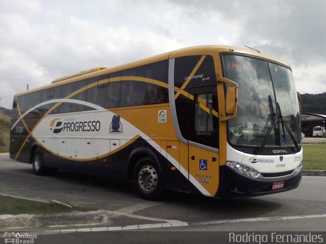 Viação Progresso 31308 na cidade de Sapucaia, Rio de Janeiro, Brasil, por Rodrigo Fernades. Número da foto: #1873165.
