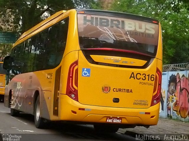Auto Viação Marechal AC316 na cidade de Curitiba, Paraná, Brasil, por Matheus  Augusto. Número da foto: #1873098.