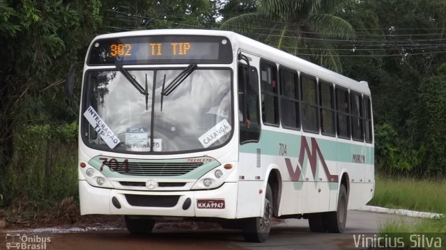 Viação Mirim 704 na cidade de Recife, Pernambuco, Brasil, por Vinicius Silva. ID da foto: 1873080.