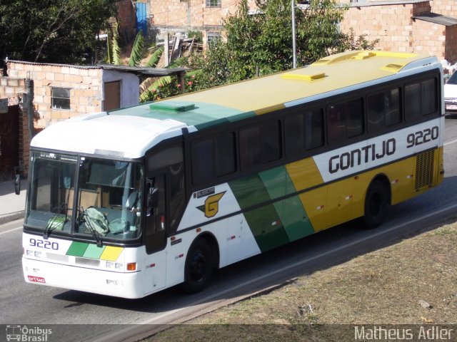 Empresa Gontijo de Transportes 9220 na cidade de Belo Horizonte, Minas Gerais, Brasil, por Matheus Adler. Número da foto: #1872988.