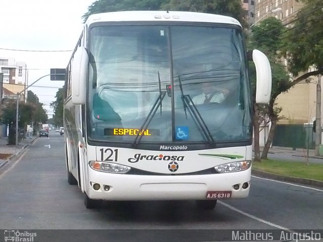 Viação Graciosa 121 na cidade de Curitiba, Paraná, Brasil, por Matheus  Augusto. Número da foto: #1874652.