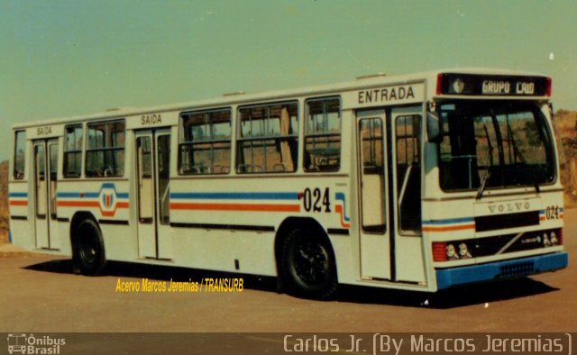 Transurb EBTU 024 na cidade de Goiânia, Goiás, Brasil, por Carlos Júnior. Número da foto: #1874476.