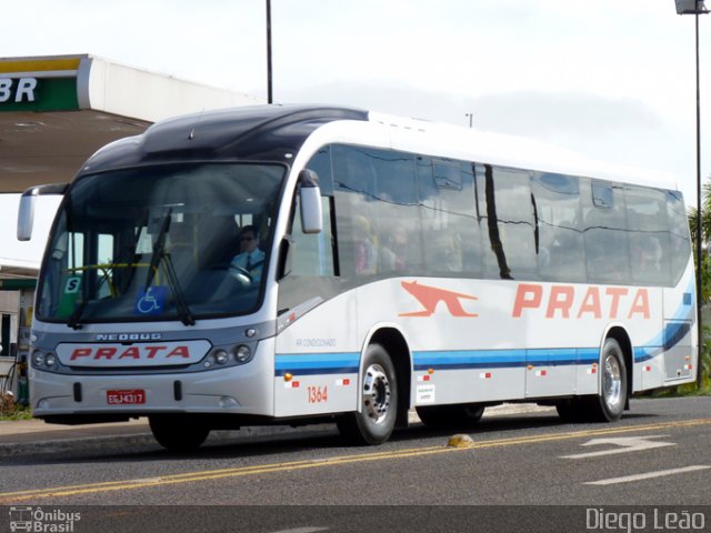 Expresso de Prata 1364 na cidade de Bauru, São Paulo, Brasil, por Diego Leão. Número da foto: #1874867.