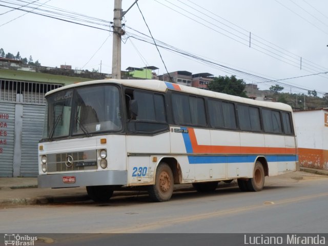 Ônibus Particulares 230 na cidade de Porto Firme, Minas Gerais, Brasil, por Luciano Miranda. Número da foto: #1874166.