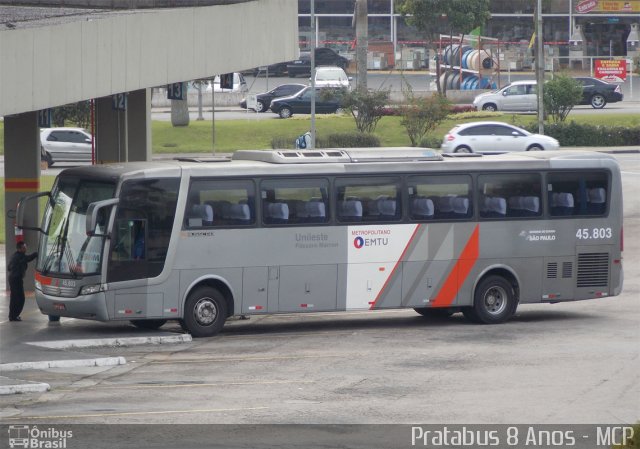 Empresa de Ônibus Pássaro Marron 45.803 na cidade de Mogi das Cruzes, São Paulo, Brasil, por Cristiano Soares da Silva. Número da foto: #1874459.