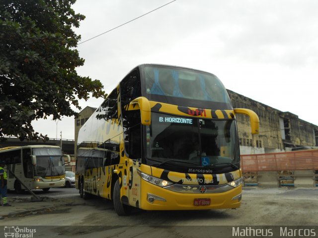 UTIL - União Transporte Interestadual de Luxo 11102 na cidade de Rio de Janeiro, Rio de Janeiro, Brasil, por Matheus  Marcos. Número da foto: #1877473.