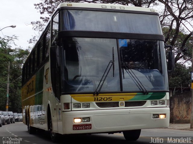 Empresa Gontijo de Transportes 11205 na cidade de Belo Horizonte, Minas Gerais, Brasil, por Júlio  Mandelli. Número da foto: #1877427.