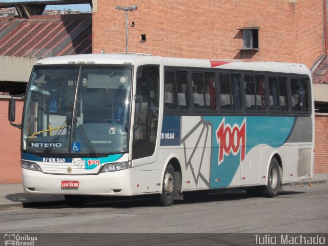 Auto Viação 1001 RJ 108.260 na cidade de Niterói, Rio de Janeiro, Brasil, por Tulio Machado. Número da foto: #1878107.
