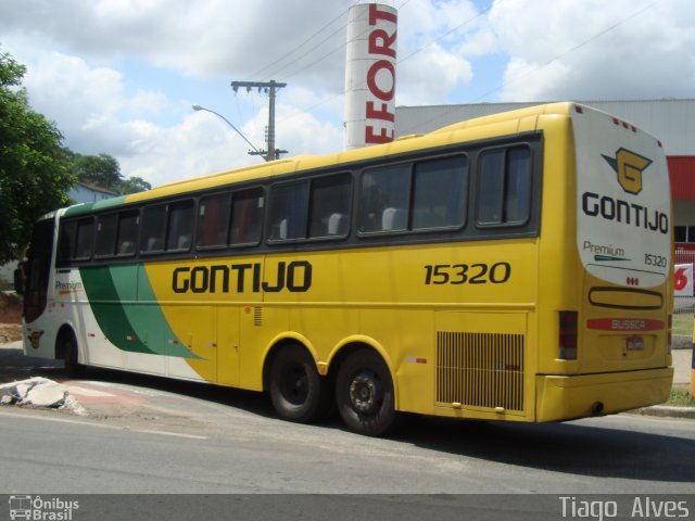 Empresa Gontijo de Transportes 15320 na cidade de Coronel Fabriciano, Minas Gerais, Brasil, por Tiago  Alves. ID da foto: 1876178.