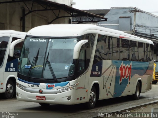 Auto Viação 1001 RJ 108.974 na cidade de Rio de Janeiro, Rio de Janeiro, Brasil, por Michel Soares da Rocha. Número da foto: #1876568.