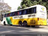 Empresa Gontijo de Transportes 11035 na cidade de Belo Horizonte, Minas Gerais, Brasil, por Júlio  Mandelli. ID da foto: :id.