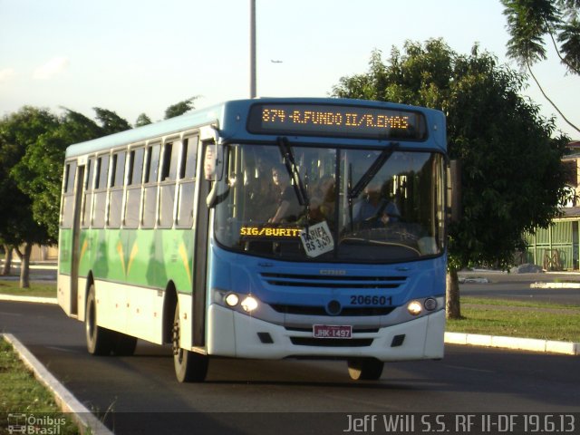 Rota do Sol Turismo 206601 na cidade de Riacho Fundo II, Distrito Federal, Brasil, por Jefferson Willian da Silva de Sousa. Número da foto: #1879205.