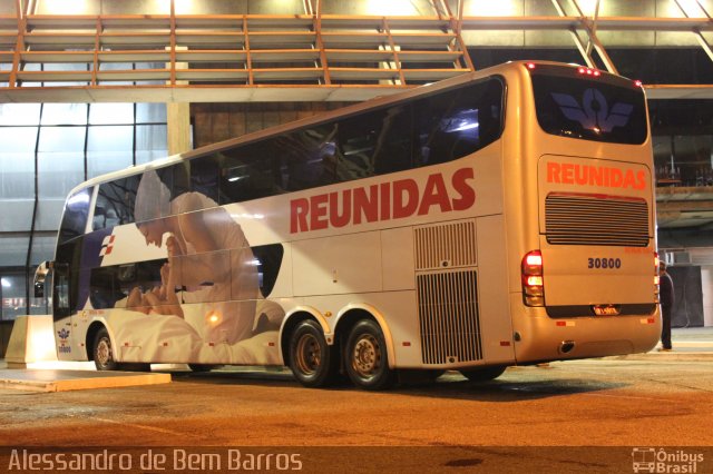 Reunidas Transportes Coletivos 30800 na cidade de Florianópolis, Santa Catarina, Brasil, por Alessandro de Bem Barros. Número da foto: #1878448.