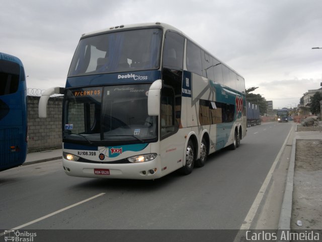 Auto Viação 1001 RJ 108.328 na cidade de Rio de Janeiro, Rio de Janeiro, Brasil, por Carlos Almeida. Número da foto: #1878765.