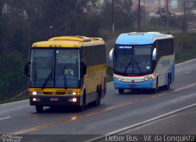 Viação Itapemirim 45293 na cidade de Vitória da Conquista, Bahia, Brasil, por Cleber Bus. ID da foto: 1878983.