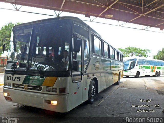 Empresa Gontijo de Transportes 10175 na cidade de Eunápolis, Bahia, Brasil, por Robson Souza. Número da foto: #1878866.