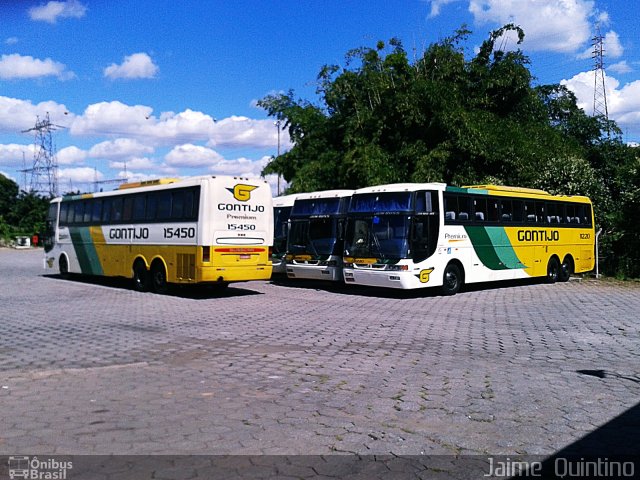 Empresa Gontijo de Transportes 15450 na cidade de Governador Valadares, Minas Gerais, Brasil, por Jaime  Quintino. Número da foto: #1880494.