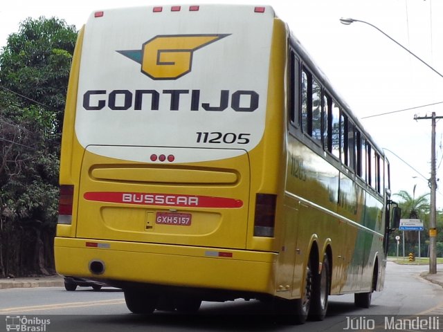 Empresa Gontijo de Transportes 11205 na cidade de Belo Horizonte, Minas Gerais, Brasil, por Júlio  Mandelli. Número da foto: #1881669.
