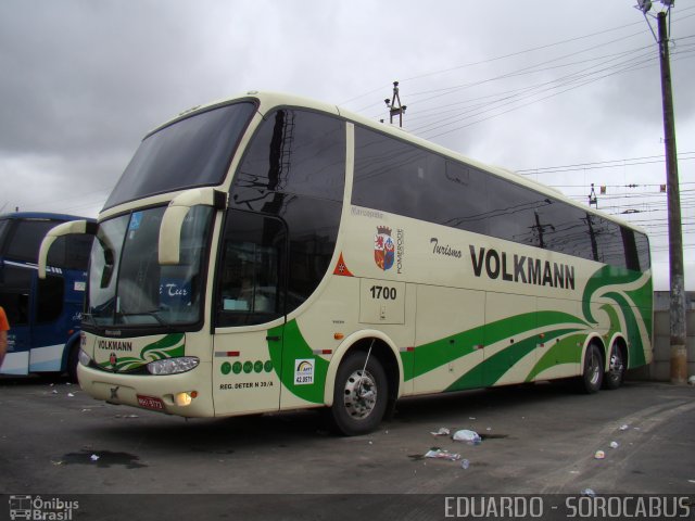 Empresa de Transportes Coletivos Volkmann 1700 na cidade de São Paulo, São Paulo, Brasil, por EDUARDO - SOROCABUS. ID da foto: 1881248.