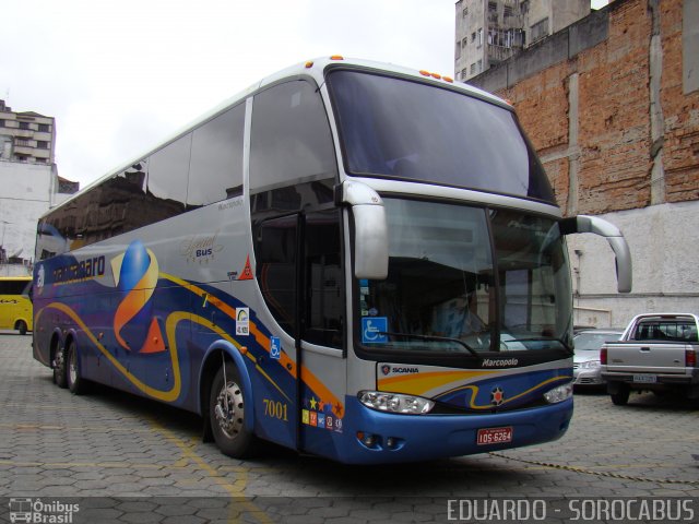 Zancanaro Turismo 7001 na cidade de São Paulo, São Paulo, Brasil, por EDUARDO - SOROCABUS. Número da foto: #1881244.