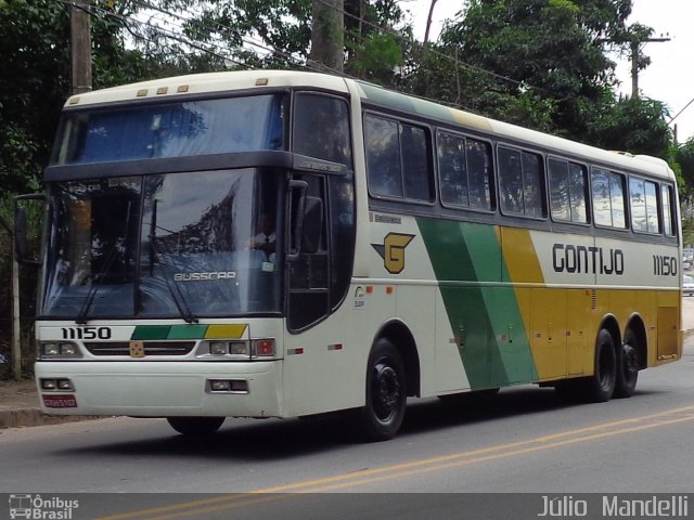 Empresa Gontijo de Transportes 11150 na cidade de Belo Horizonte, Minas Gerais, Brasil, por Júlio  Mandelli. Número da foto: #1880393.