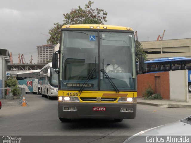 Viação Itapemirim 45267 na cidade de Rio de Janeiro, Rio de Janeiro, Brasil, por Carlos Almeida. Número da foto: #1880989.