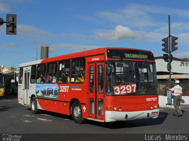 Viação Santa Edwiges 69797 na cidade de Belo Horizonte, Minas Gerais, Brasil, por Lucas  Mendes. Número da foto: #1880254.